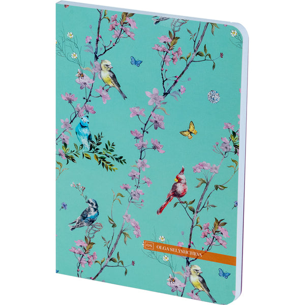 Notizbuch Axent Spring 8700-9-A-OS, A5, 80 Blatt, Zelle