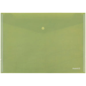 Folder with button Axent Waves-3 1495-42-A, A4
