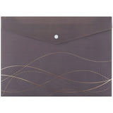 Folder with button Axent Waves-4 1495-43-A, A4 Folder with button Axent Waves-4 1495-43-A, A4