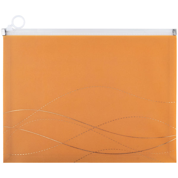 Zipper folder zip-lock Axent Waves-1 1497-40-A, A4
