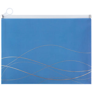 Zipper folder zip-lock Axent Waves-2 1497-41-A, A4