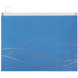 Zipper folder zip-lock Axent Waves-2 1497-41-A, A4 Zipper folder zip-lock Axent Waves-2 1497-41-A, A4