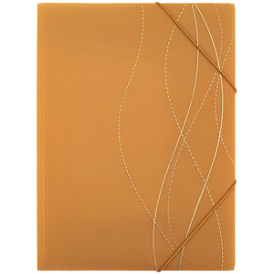 Folder with elastic bands Axent Waves-1 1509-40-A, A4