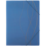 Folder with elastic bands Axent Waves-2 1509-41-A, A4 Folder with elastic bands Axent Waves-2 1509-41-A, A4