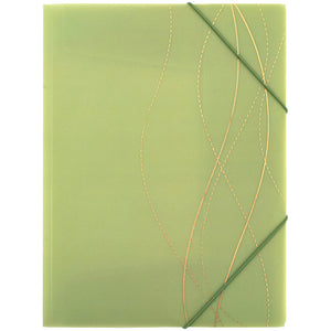 Folder with elastic bands Axent Waves-3 1509-42-A, A4