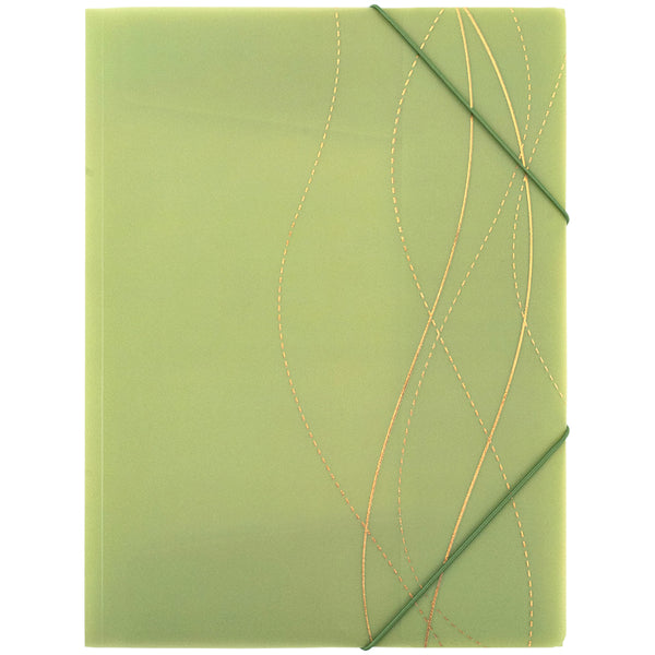 Folder with elastic bands Axent Waves-3 1509-42-A, A4