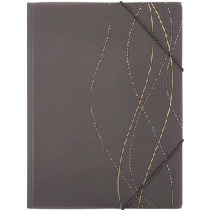 Folder with elastic bands Axent Waves-4 1509-43-A, A4
