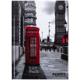 Notizbuch Axent R&B Telefon 8457-5-A, A5, 96 Blätter, Zelle, Hardcover Notizbuch Axent R&B Telefon 8457-5-A, A5, 96 Blätter, Zelle, Hardcover