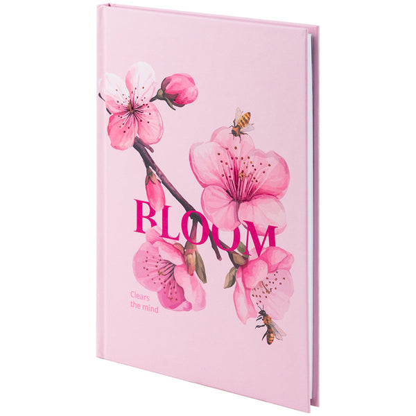 Notebook Axent Bloom 8459-8-A, A5, 96 sheets,  squared, hard cover