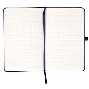 Notizbuch Axent Partner Lux Volya 8202-02-6-A, 125x195 mm, 96 Blätter, Zelle, blau