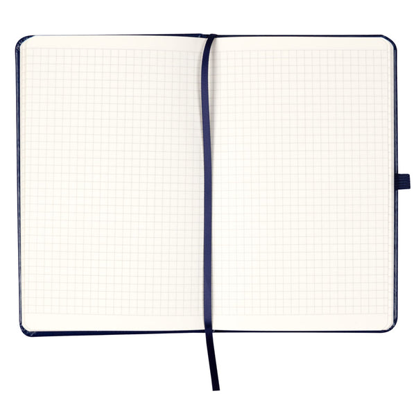 Notizbuch Axent Partner Lux Volya 8202-02-6-A, 125x195 mm, 96 Blätter, Zelle, blau