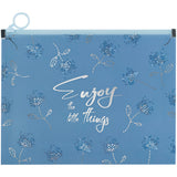 Zipper folder zip-lock Axent Flower Symphony-3 1498-46-A, A5+ Zipper folder zip-lock Axent Flower Symphony-3 1498-46-A, A5+