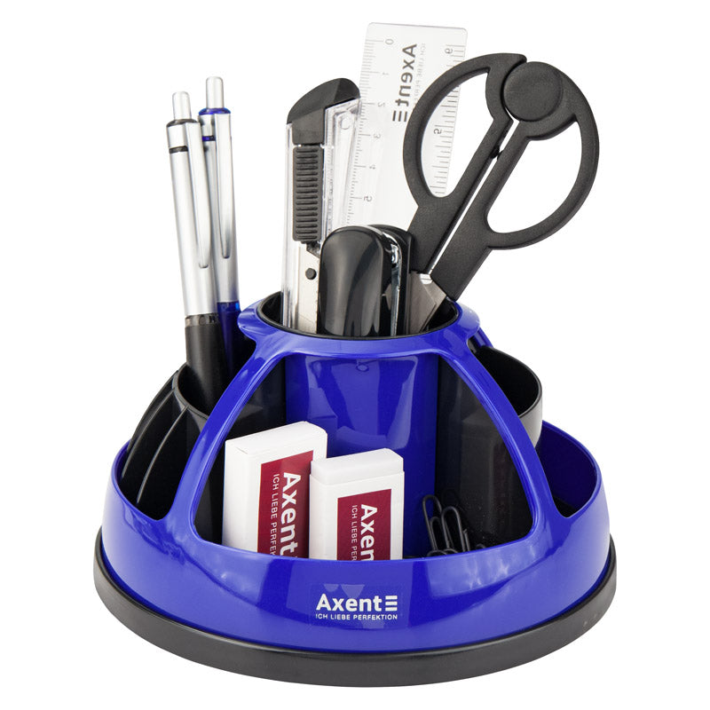 Schreibtischset Axent Duoton 2104-02-A, 9-teilig, blau