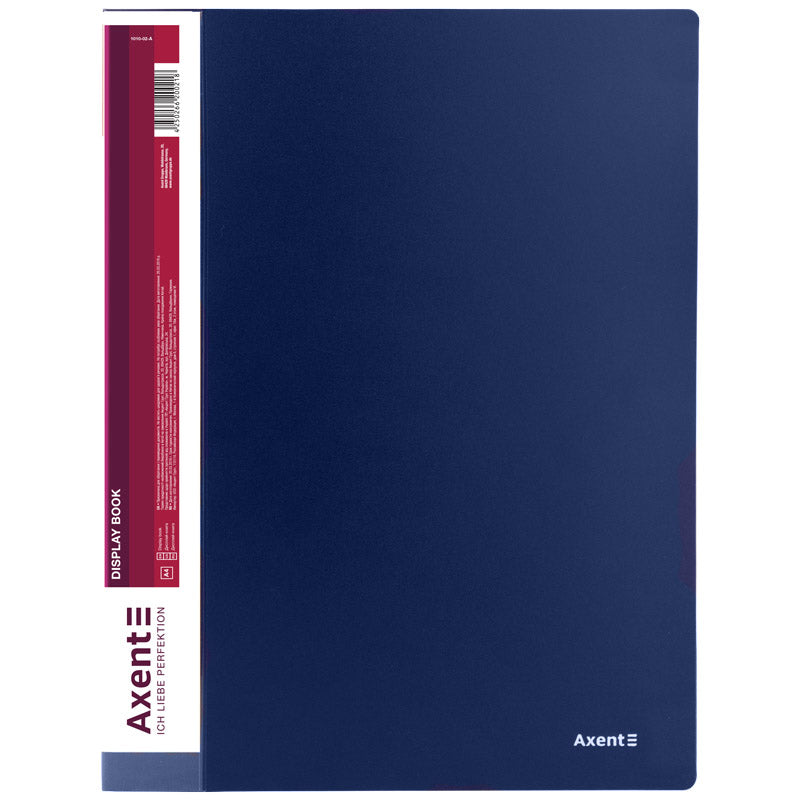 Sichtbuch Axent 1010-02-A, A4, 10 Hüllen, blau