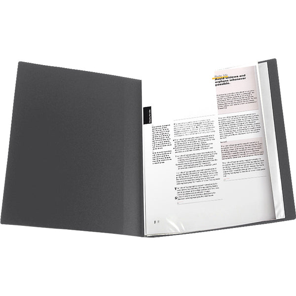 Sichtbuch Axent 1020-03-A, A4, 20 Hüllen, grau