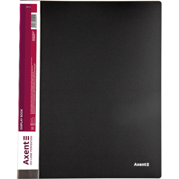 Sichtbuch Axent 1030-01-A, A4, 30 Hüllen, schwarz