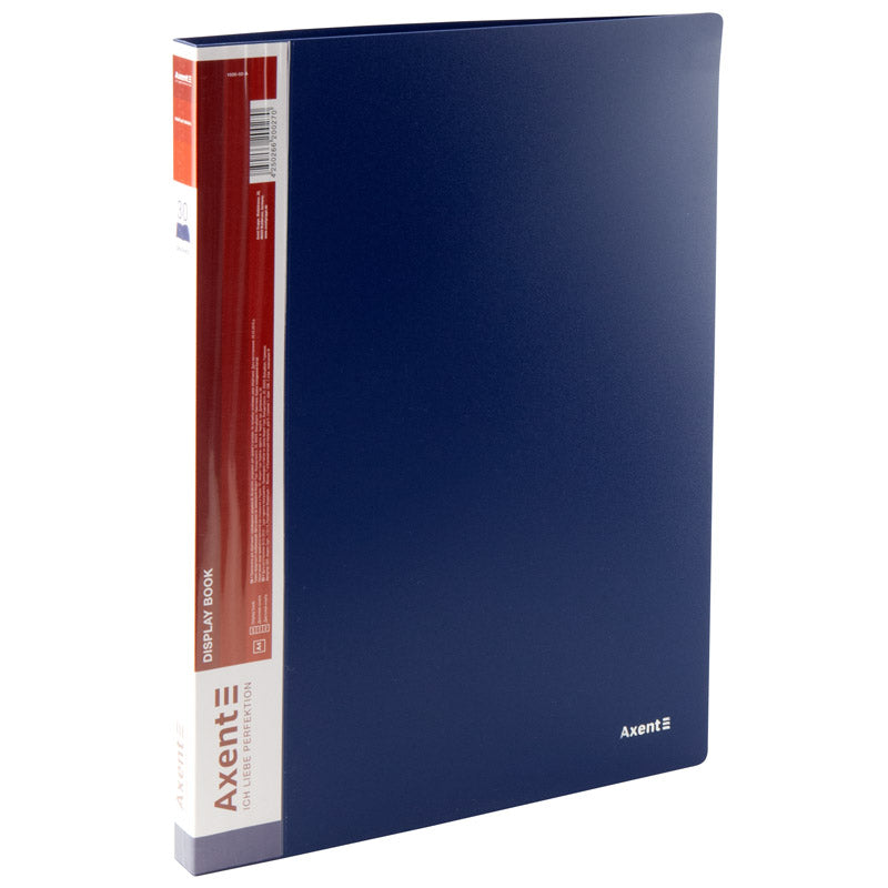 Sichtbuch Axent 1030-02-A, A4, 30 Hüllen, blau