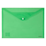 Folder with button Axent 1402-25-A, А4, green