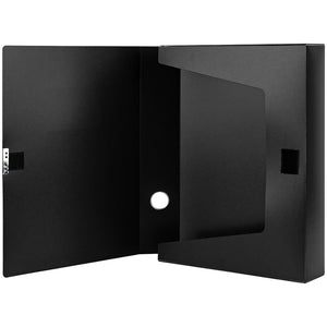 Ordner-Box mit Klettverschluss Axent 1760-01-A, A4, 60 mm, Schwarz