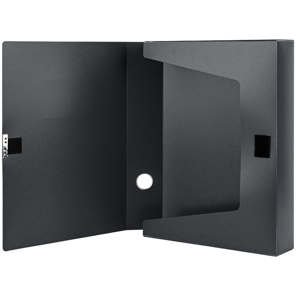 Ordner-Box mit Klettverschluss Axent 1760-03-A, A4, 60 mm, Grau