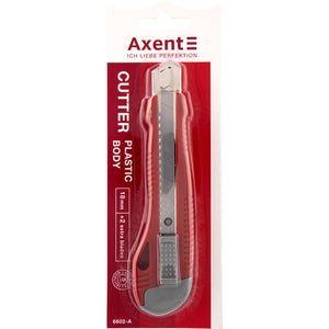 Cuttermesser Axent 6602-A mit Metallführung, 18 mm