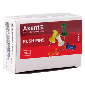 Pinnadeln Flaggen Axent 4203-A, 30 Stück, farbige