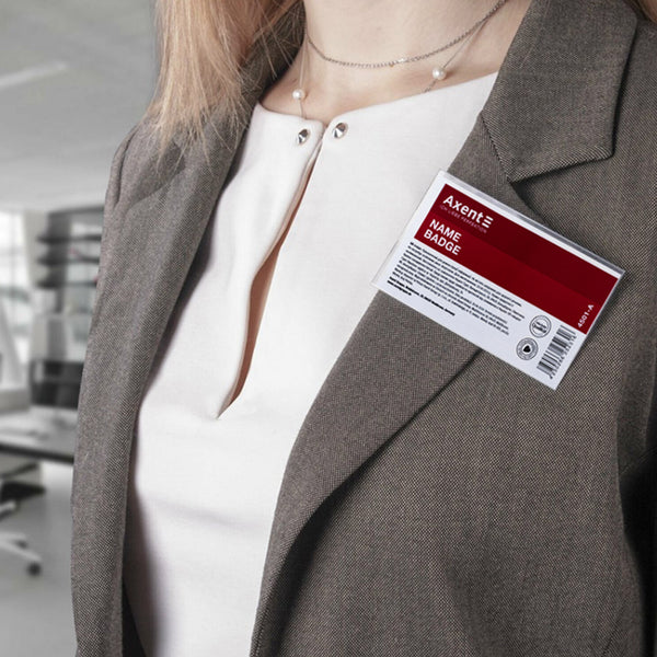 Horizontaler Badge mit Nadel Axent 4501-A