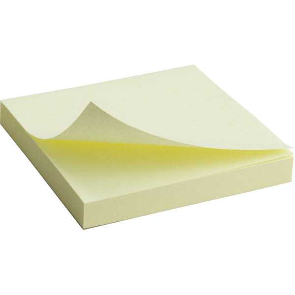 Haftnotizblock Axent 2314-01-A, 75x75 mm, 100 Blätter, gelb