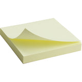 Haftnotizblock Axent 2314-01-A, 75x75 mm, 100 Blätter, gelb