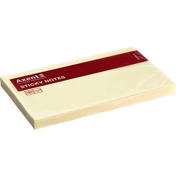 Haftnotizblock Axent 2316-01-A, 75x125mm
