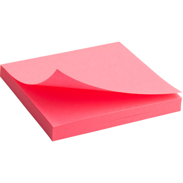 Haftnotizblock Axent 2414-13-A, 75x75 mm, 80 Blätter, Neon-Pink