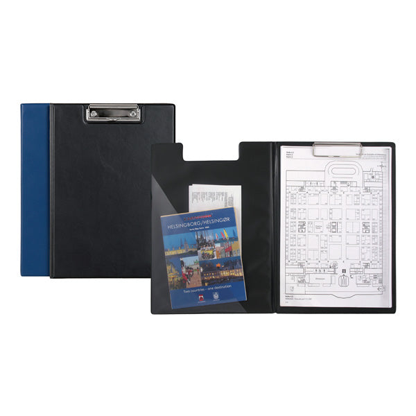 Tablet-Mappe mit Metallclip Axent 2513-02-A, A4, blau