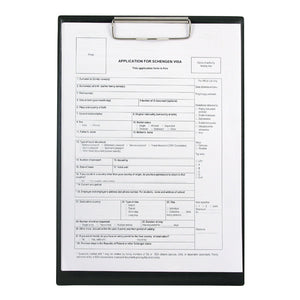 Tablet mit Metallclip Axent 2512-01-A, A4, schwarz
