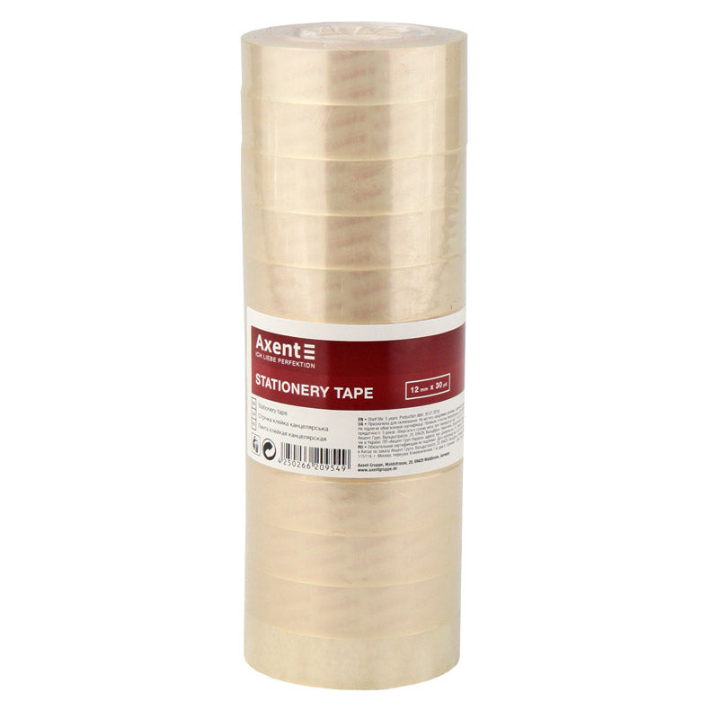 Büro-Klebeband Axent 3013-A, 12mm x 30 yards