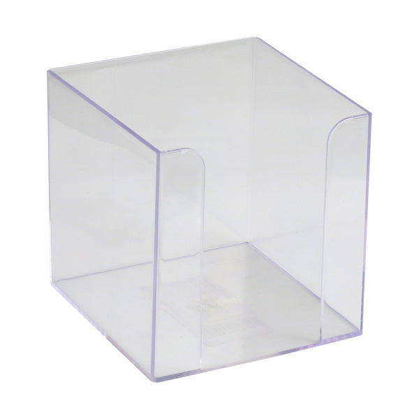Notizzettelwürfel  Delta D4005-27, 90x90x90 mm, transparent