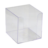Notizzettelwürfel  Delta D4005-27, 90x90x90 mm, transparent