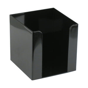 Notizzettelwürfel Delta D4005-01, 90x90x90 mm, schwarz