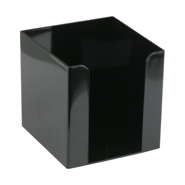 Notizzettelwürfel Delta D4005-01, 90x90x90 mm, schwarz