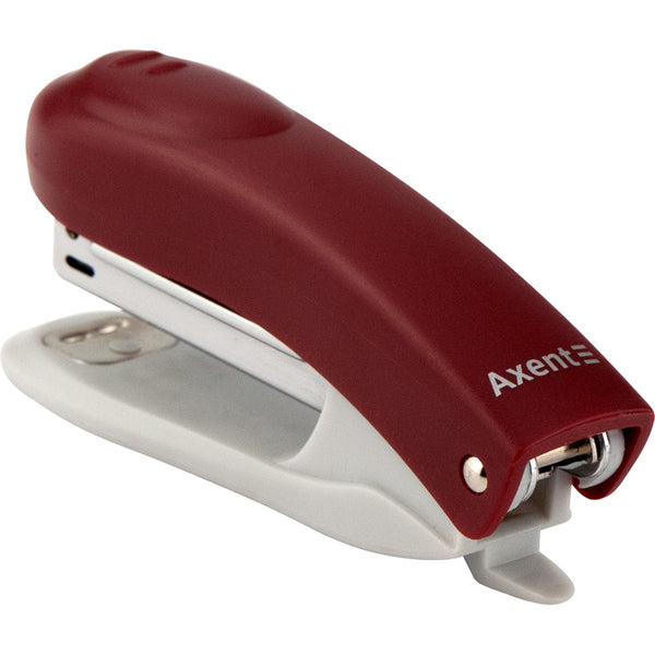 Stapler Axent Welle-2 4812-06-A plastic, №10, 12 sheets, red