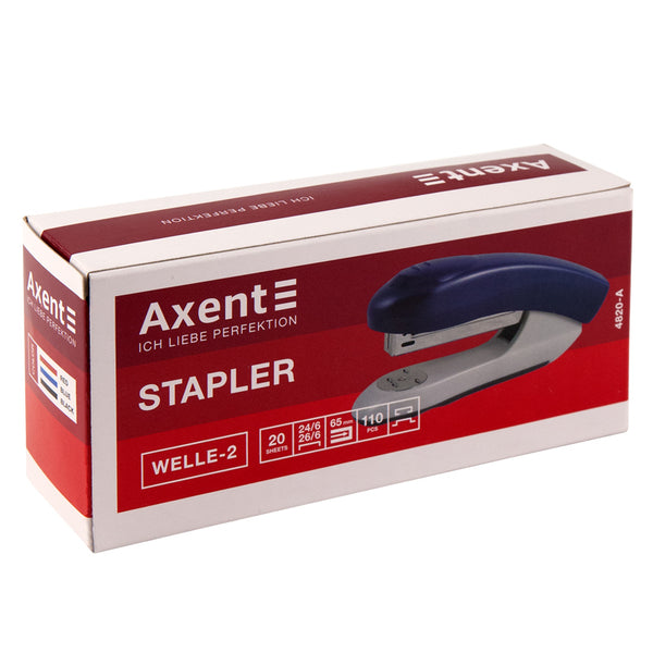 Heftgerät Axent Welle-2 4820-01-A, 20 Blatt