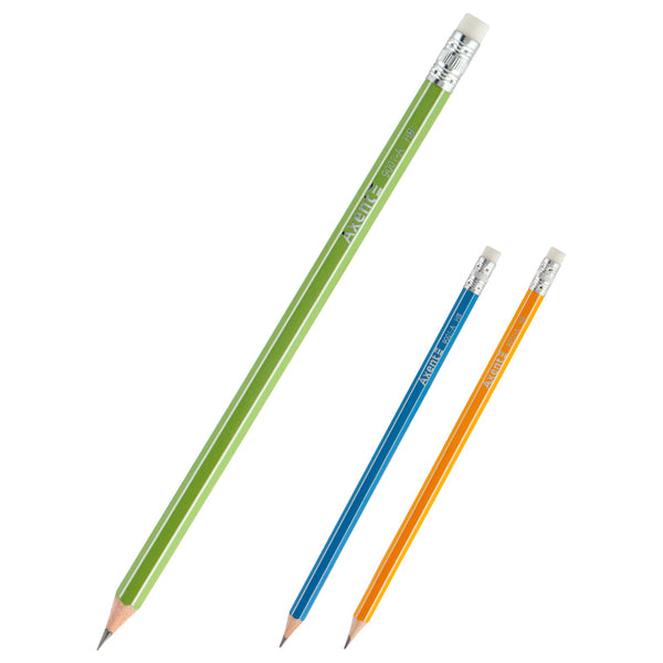 Bleistift mit Radiergummi Axent 9001-A, HB