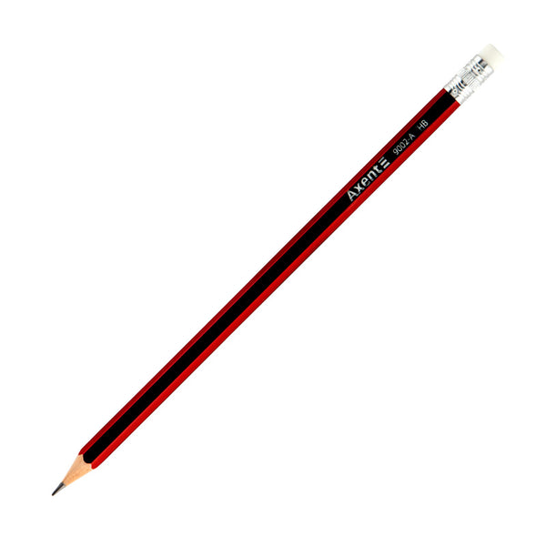 Bleistift mit Radiergummi Axent 9002-A, HB