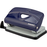 Locher Axent Exact-2 3910-02-A, Metall, 10 Blätter, blau