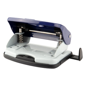 Locher Axent Exact-2 3920-02-A, Metall, 20 Blätter, blau
