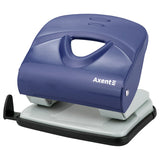 Locher Axent Exact-2 3930-02-A, Metall, 30 Blätter, blau