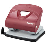 Locher Axent Exact-2 3930-06-A, Metall, 30 Blätter, rot