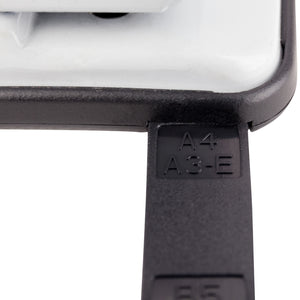Locher Axent Exact-2 3930-06-A, Metall, 30 Blätter, rot