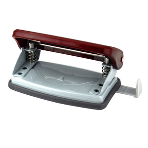 Locher Axent Welle-2 3810-06-A, Kunststoff, 10 Blätter, rot