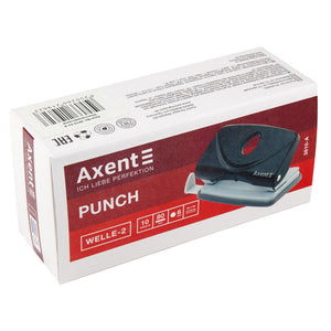 Locher Axent Welle-2 3810-06-A, Kunststoff, 10 Blätter, rot