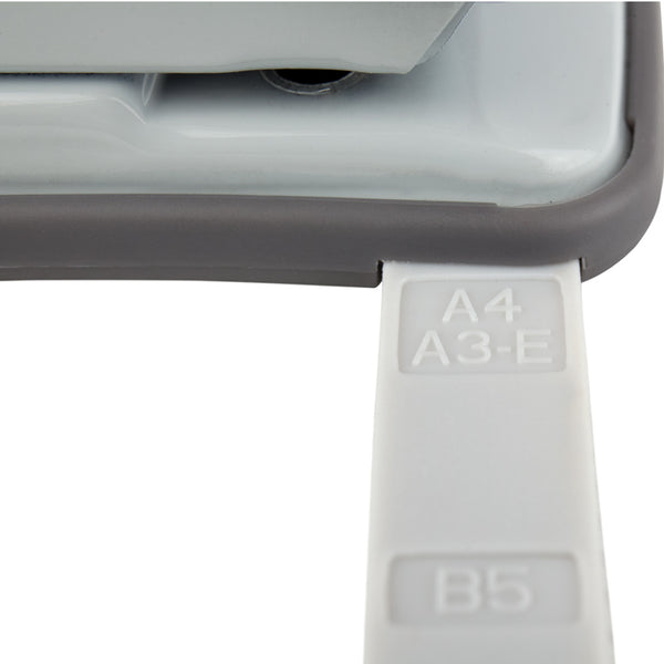 Locher Axent Welle-2 3820-02-A, Kunststoff, 20 Blätter, blau